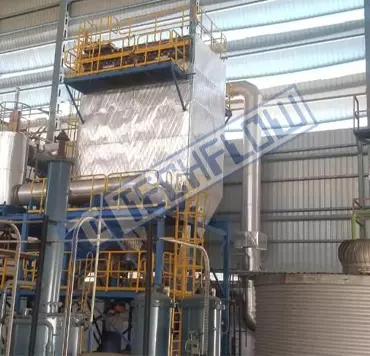 Bag filter for ball mill