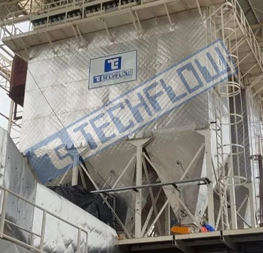 Bag filter for ball mill
