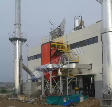 Bag filter for ball mill