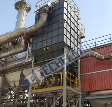 Bag filter for ball mill